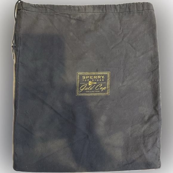 VTG SPERRY TOP-SIDER GOLD CUP COLLECTION DUST SHOE BAG GRAY  16”x18” COLLECTIBLE - Picture 8 of 11